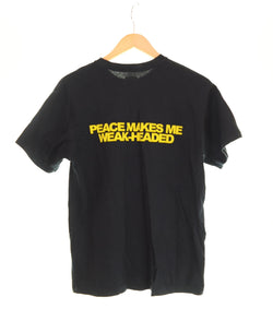 アンダーカバー UNDERCOVER HAZE期 SMILE プリント 半袖Tシャツ 黒 Tシャツ ブラック Mサイズ 103MT-2394