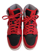 ジョーダン JORDAN Nike Air Jordan 1 Mid Fire Red Cement ナイキ エアジョーダン1 ミッド ファイヤーレッドセメント 554724-603 メンズ靴 スニーカー レッド 27cm 101sh-2117