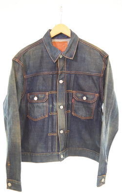 リーバイス Levi's 日本製 507XX 2nd デニム ジャケット 70507-XX 42 ジャケット ブルー 103MT-3123