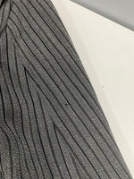 ヴィンテージ vintage 40's 50's 40～50年代 The Allen MFG.CO. ウールギャバジン スポーツジャケット ゴマ塩 ストライプ 菱形TALON ZIP - ジャケット グレー 101MT-4995