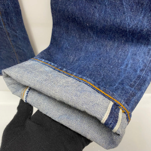 【曜日割引対象外】 リーバイス Levi's 70's 501 66後期 刻印6 USA製 デニム ブルー W35 L30サイズ 201MB-1160 VB