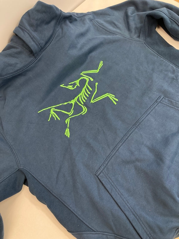 パレス PALACE Skateboards ARC'TERYX HOOD Teal アークテリクス フーディ パーカー ティール 青緑系カラー パーカ ブルー Mサイズ 101MT-4055