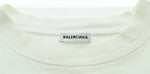 バレンシアガ BALENCIAGA WFP ロゴ クルーネック  Tシャツ  白 Tシャツ ロゴ ホワイト LLサイズ 103MT-449