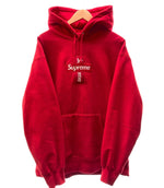 シュプリーム SUPREME 20AW Supreme Cross Box Logo Hooded Sweatshirt クロス ボックスロゴ フーデッド スウェットシャツ 赤 パーカ ロゴ レッド Lサイズ 104MT-35