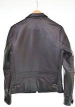 ビクティム VICTIM ヴィクティム ホースナッパレザー ブルゾン シングルライダースジャケット ジャケット ブラック Mサイズ 103MT-3170