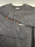 シュプリーム SUPREME ×Yohji Yamamoto Crewneck ヨウジヤマモト クルーネック スウェットシャツ ロゴ スウェット ブラック Mサイズ 101MT-5354