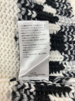 ウィンダンシー WIND AND SEA 22AW NORDIC SWEATER ノルディック 厚手 ニット クルーネック 総柄 IVORY アイボリー WDS-O-WKN-23-Q2-KN-03 XL セーター ロゴ ベージュ 104MT-640