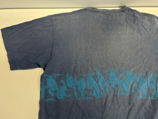 パタゴニア PATAGONIA 90's 90年代 雪なしタグ カヤックプリント  USA製 アメリカ製 青 vintage ヴィンテージ XL Tシャツ ブルー LLサイズ 101MT-4721