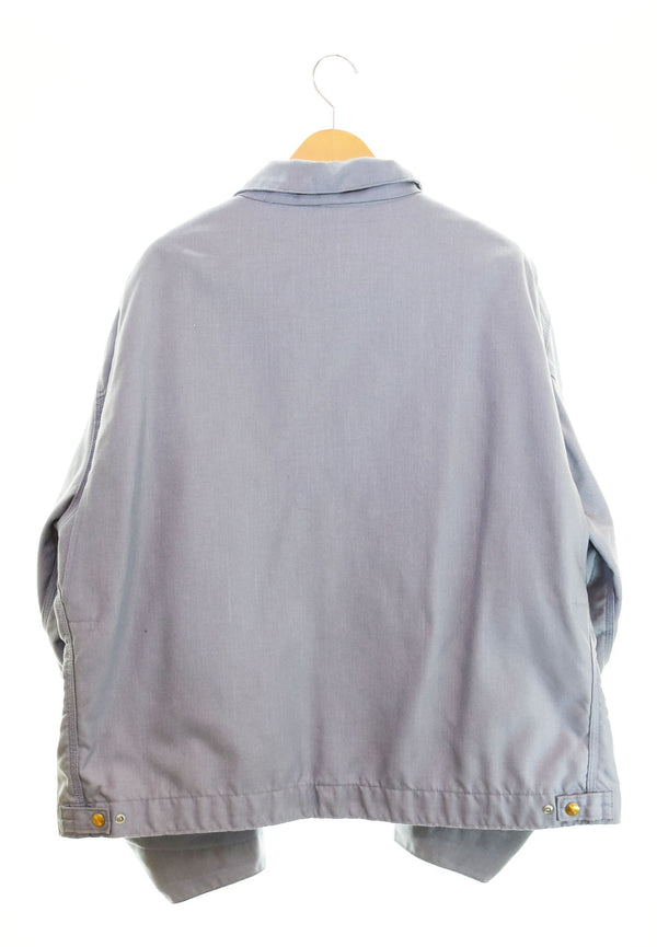 カーハート Carhartt 90s 90's ワークジャケット スウィングトップ 裏地キルティング 刺繍ロゴ  ジャケット ブルー 103MT-2258