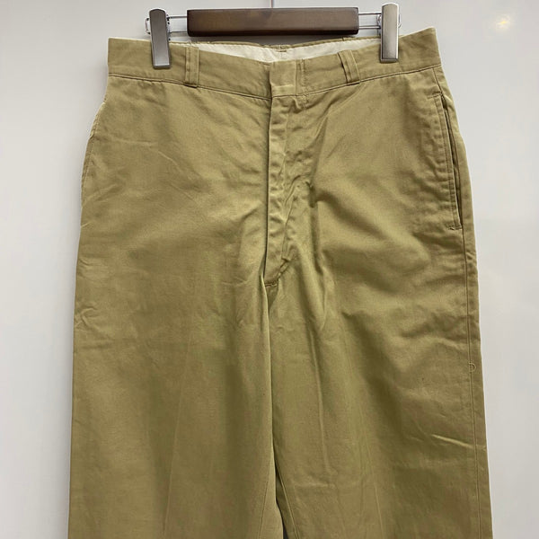【曜日割引対象外】 ヴィンテージ vintage 70's US.ARMY チノ TROUSERS 8405-141-0905 チノパン ベージュ 31×32サイズ 201MB-1190 VB