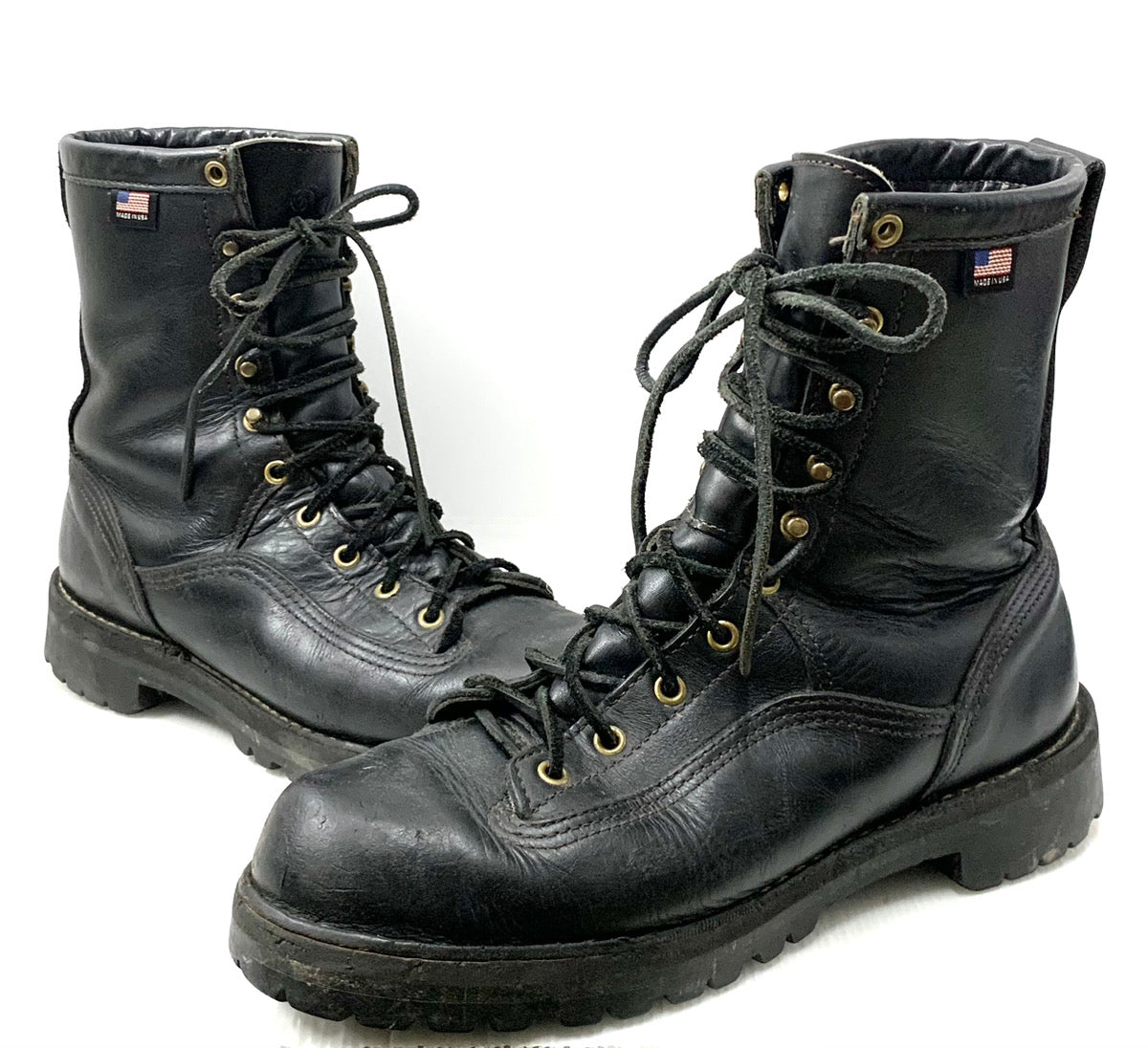 曜日割引対象外】 ダナー Danner GORE-TEX USA製 US 10 1/2サイズ 14100 メンズ靴 ブーツ エンジニア ロゴ ブラック  201-shoes546 | 古着通販のドンドンサガール