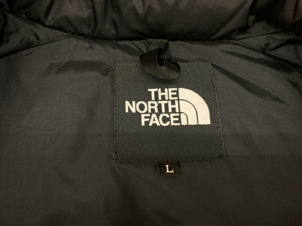 ザノースフェイス THE NORTH FACE NUPTSE JACKET ヌプシ ジャケット ダウン アウター キャンプ 黒 ND91841 ジャケット ロゴ ブラック Lサイズ 104MT-754