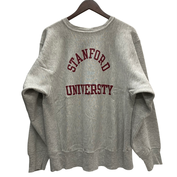 【曜日割引対象外】 チャンピオン Champion 80's リバースウィーブ USA製 トリコタグ スウェット グレー XLサイズ 201MT-4781 VB