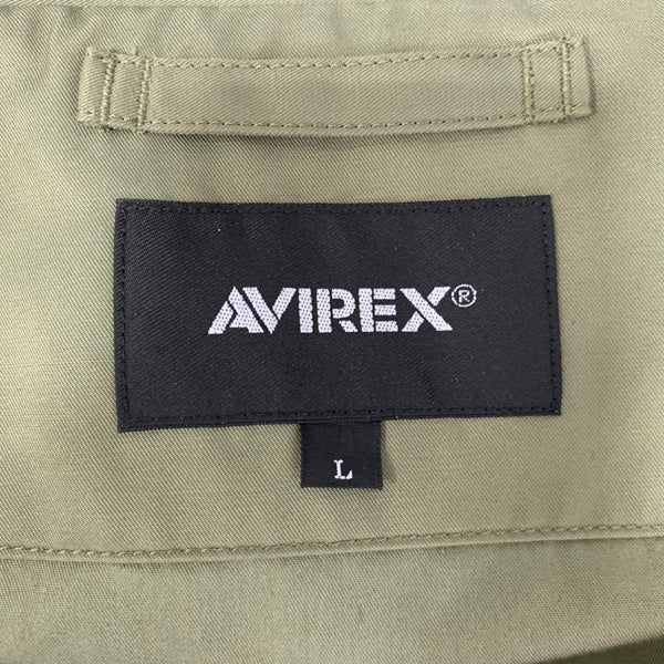 アヴィレックス AVIREX ユーティリティ ジャケット ブルーエンジェルス USN UTILITY JACKET BLUE ANGELS 783-4152006 ジャケット グリーン Lサイズ 201MT-4693
