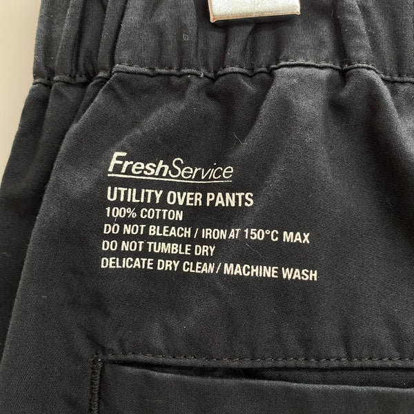 フレッシュサービス FreshService UTILITY OVER PANTS FSC251-40006B ボトムスその他 ブラック Mサイズ 201MB-1022