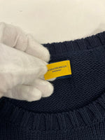 ラルフローレン RalphLauren POLO RALPH LAUREN コットンニット セーター 星条旗 紺 セーター ネイビー Mサイズ 101MT-5306