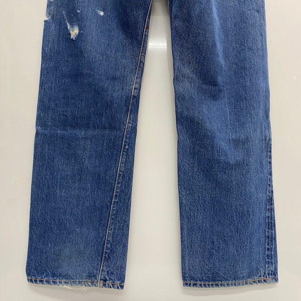 【曜日割引対象外】 リーバイス Levi's 60's 70's 501 BIG E W36 ボタン裏2 足長R デニム ブルー 201MB-1104 VB