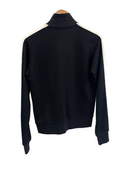 ディーゼル DIESEL Dロゴワッペン サイドライン ジップアップスウェット トラック ジャケット 黒 F-JAM-D ジャージ ブラック Sサイズ 101LT-148