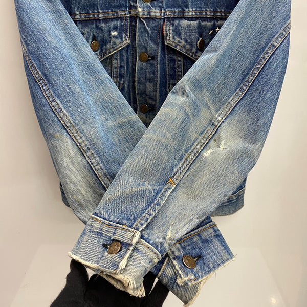 【曜日割引対象外】 リーバイス Levi's 60's 70's 70505 BIG E ボタン裏52 ジャケット ブルー 201MT-4548 VB