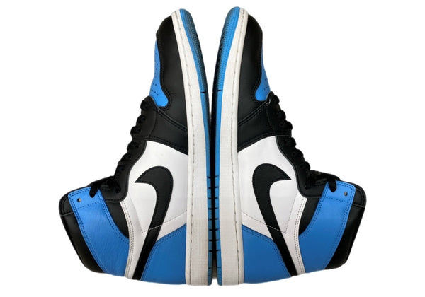 ナイキ NIKE 23年製 AIR JORDAN 1 HIGH OG UNIVERSITY BLUE エア ジョーダン ハイ ユニバーシティ ブルー AJ1 白 青 黒 DZ5485-400 メンズ靴 スニーカー ブルー 29.5cm 104S-944