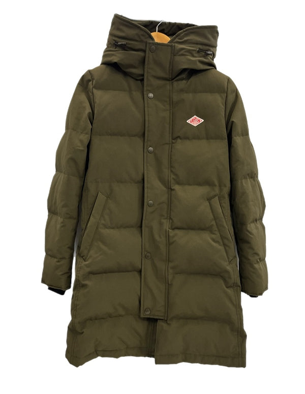 ダントン DANTON ダウンジャケット ダウンコート フード  18A-FA-002 ジャケット カーキ サイズ34 101LT-142