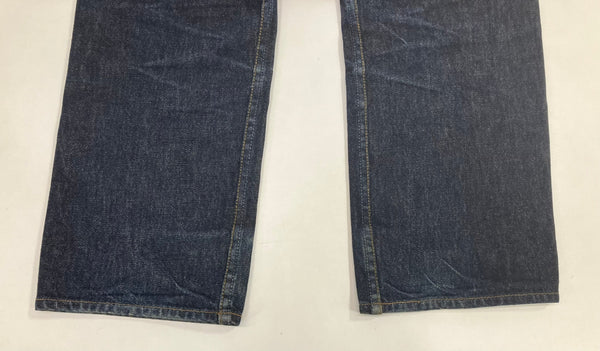 リーバイス Levi's 90's 90年代 501XX ボタン裏553 アメリカ製 MADE IN USA リジット 濃紺 VINTAGE ヴィンテージ デニム ブルー W30L36 101MB-733