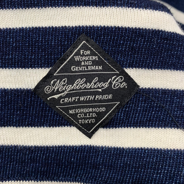 ネイバーフッド NEIGHBORHOOD ロンT ネイビー Mサイズ 201MT-4385