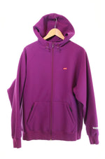 シュプリーム SUPREME 22AW WINDSTOPPER Small Box Zip Up Hooded スモール ボックス ロゴ ジップ パーカー 紫 ジャケット パープル Lサイズ 103MT-943