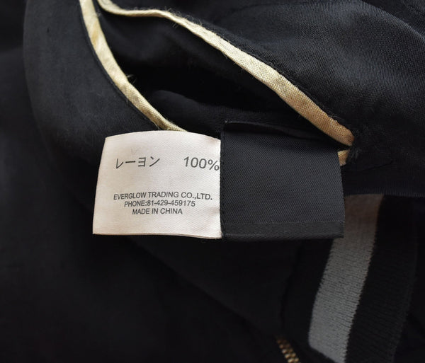 ラッキーサーティーン LUCKY13 スカル リバーシブル スカジャン SKULL Souvenir Jacket Reversible サイコロ ダイス lucky thirteen ジャケット ブラック Sサイズ 103MT-2573