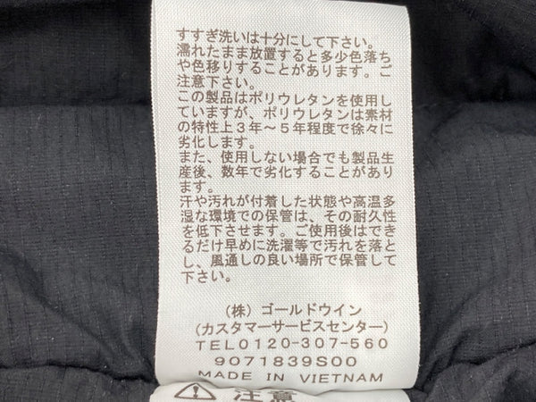 ザノースフェイス THE NORTH FACE ゴールドウィン ウィメンズ トランジット ボンバージャケット ブルゾン アウター 中綿 ジップアップ ベトナム製 BLACK 黒 NYW81965 ジャケット ブラック Lサイズ 104LT-230