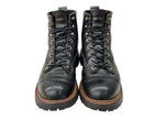 レッドウィング RED WING LINEMAN BOOTS ラインマン ブーツ レースアップ Vibramソール 革靴 ワーク シューズ 7 1/2D 黒 2934 メンズ靴 ブーツ ワーク ブラック 25.5cm 104S-764