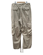 エンタイアスタジオ entire studios FREIGHT CARGO PANTS カーゴ パンツ ジップフライ ワイド ワーク ドロスト 灰 無地 カーゴパンツ グレー Lサイズ 104MB-400
