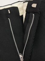 コムデギャルソン COMME des GARCONS HOMME PLUS Pleats Short Pants プリーツ ショート パンツ ジップフライ ワイド 短パン ハーフパンツ 黒 無地 PO-P027 ハーフパンツ ブラック Mサイズ 104MB-404