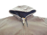 カーハート Carhartt アクティブジャケット ダック キルティング J130LBR ジャケット ブラウン LLサイズ 103MT-2915