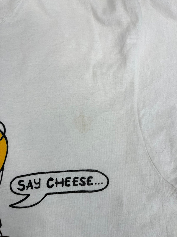 ヴィンテージ vintage US古着 ザ シンプソンズ  The Simpsons キャラT シングルステッチ Tシャツ ホワイト Lサイズ 101MT-4849