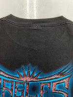 バンド band 90s EAGLES HELL FREEZES OVER イーグルス ヘル フリーゼズ オーバー TOUR TEE ツアー Tシャツ GIANT 1994 黒 Tシャツ プリント ブラック XLサイズ 104MT-1191