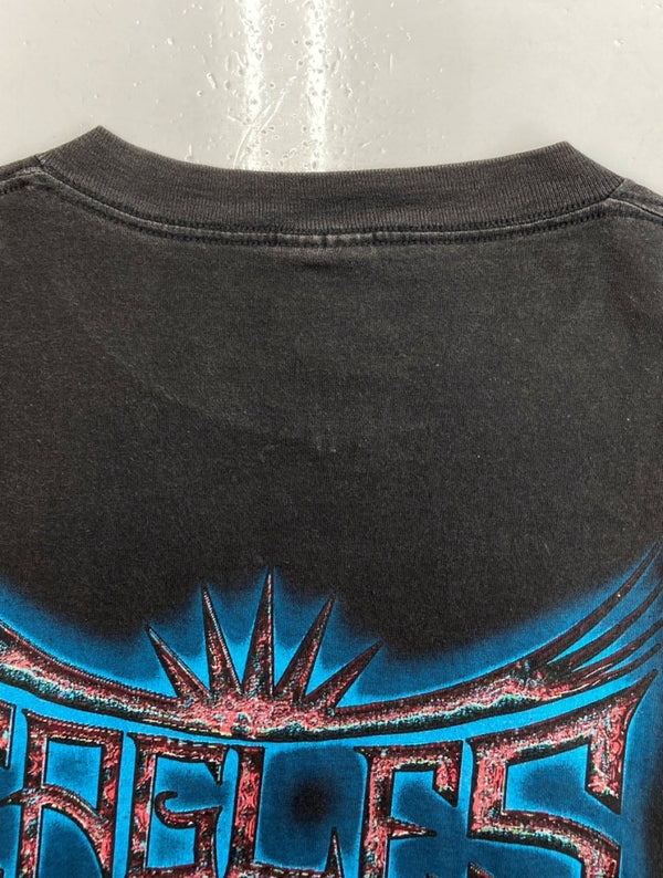 バンド band 90s EAGLES HELL FREEZES OVER イーグルス ヘル フリーゼズ オーバー TOUR TEE ツアー Tシャツ GIANT 1994 黒 Tシャツ プリント ブラック XLサイズ 104MT-1191