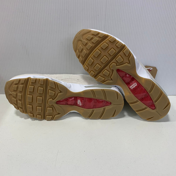 ナイキ NIKE リーバイス コラボ エアマックス95 OG デニムホワイト Levi's Air Max 95 OG Denim White HM4743-100  メンズ靴 スニーカー ホワイト 28cmサイズ 201-shoes1448