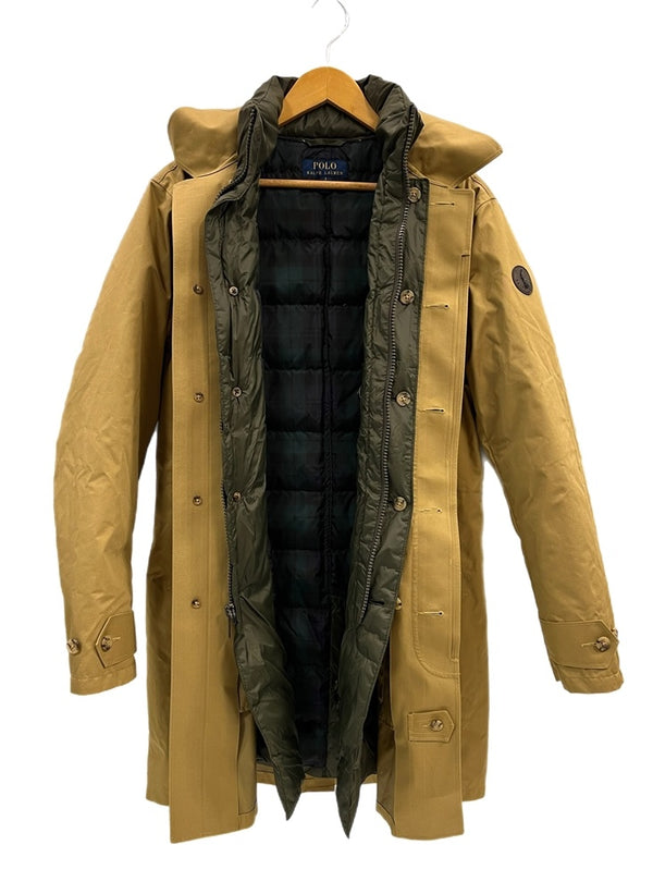 ラルフローレン RalphLauren 3WAY ダウンステンカラーコート ライナーダウン ベージュ コート ベージュ Sサイズ 101MT-5087