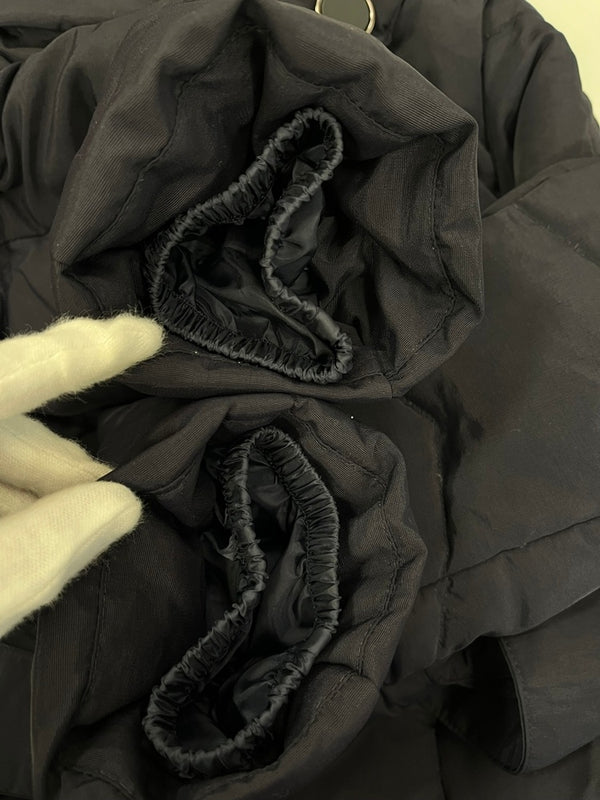 ルイルエブティック RUIRUE BOUTIQUE ダウンコート ダウンジャケット ロング丈  ジャケット ネイビー LLサイズ 101LT-199