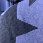 アベイシングエイプ A BATHING APE sta スター ジップアップ スウェット パーカー ブルー Lサイズ 201MT-4311