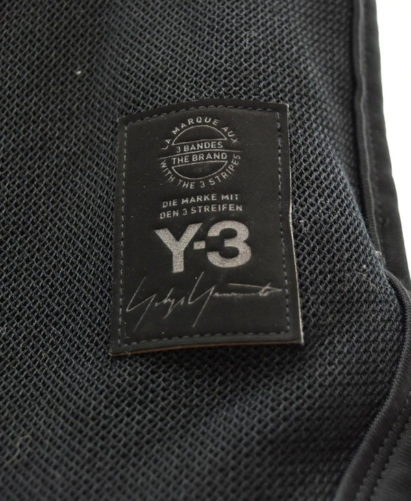 ワイスリー Y-3  adidas Yohji Yamamoto メッシュ3ストライプショーツ 黒 ハーフパンツ ロゴ ブラック Mサイズ 103MB-46