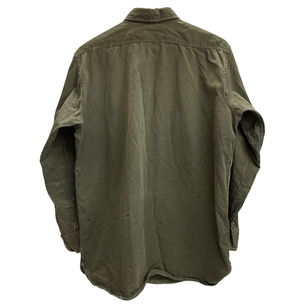【曜日割引対象外】 ヴィンテージ vintage 40's 50's ヘラクレス HERCULES ワークシャツ 長袖シャツ カーキ 201MT-4760 VB