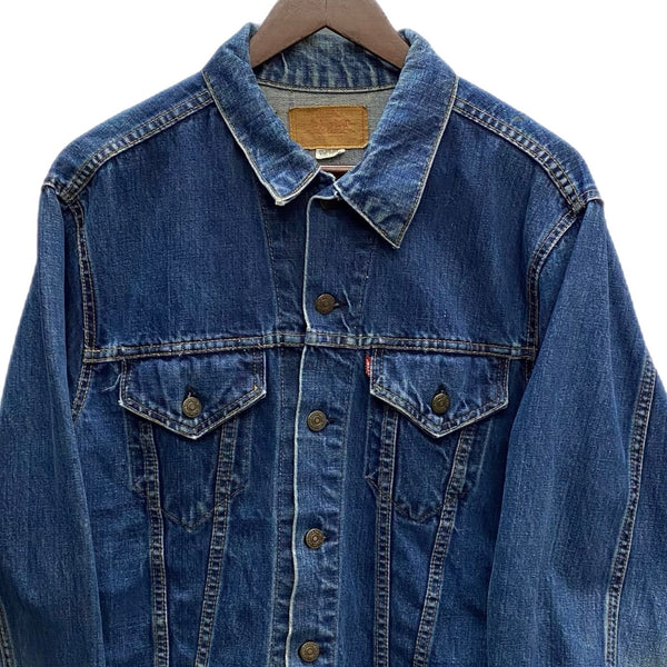 【曜日割引対象外】 リーバイス Levi's 4th 70505 ケアタグ 不均等V 刻印52 デニムジャケット ブルー 201MT-3506 VB