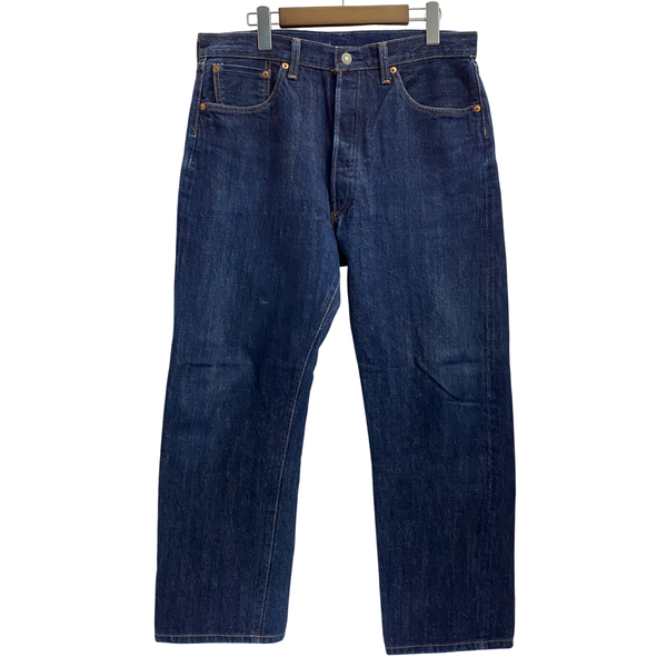 【曜日割引対象外】 リーバイス Levi's 90's 99年製 日本製 50S-XX デニム ブルー W36サイズ 201MB-1052 VB