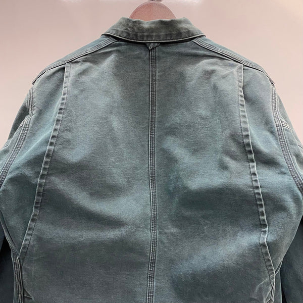 【曜日割引対象外】 カーハート Carhartt 90's チョアコート ダック カバーオール ブランケットライナー ジャケット グリーン 201MT-4580 VB