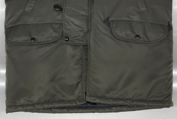 スピワック SPIEWAK Golden Fleece N-3B FLIGHT JACKET フライト ジャケット ミリタリー ジップアップ ファー USA製 アウター 緑 1N3BFC サイズ 38 ジャケット 無地 カーキ 104MT-1868