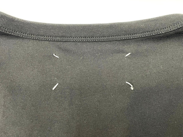 メゾン マルタン マルジェラ Maison Martin Margiela Vネック 無地 TEE S50GC0388 52 Tシャツ ブラック 601MT-56