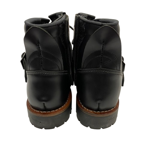 アヴィレックス AVIREX YAMATO バイカーブーツ メンズ靴 ブーツ エンジニア ブラック 27.5cmサイズ 201-shoes1359