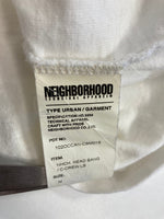 ネイバーフッド NEIGHBORHOOD チャレンジャー CHALLENGER MOTOR BREATH バックプリント ロングスリーブ Tシャツ ロンT ホワイト Mサイズ 101MT-3314